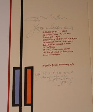 The History of Dada as My Muse. (Lettered Copy- Hand Coloured)