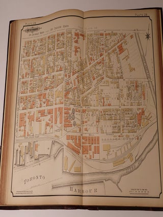 Atlas of the City of Toronto and Vicinity. From Special Survey Founded on Registered Plans and Showing All Buildings and Lot Numbers.