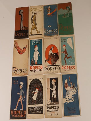 Collection of 43 Ropeco Magazines (with Medallion)