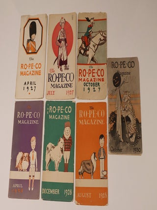 Collection of 43 Ropeco Magazines (with Medallion)