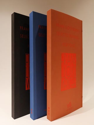 Frank Lloyd Wright Selected Drawings Portfolio. Volumes 1, 2, 3