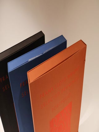 Frank Lloyd Wright Selected Drawings Portfolio. Volumes 1, 2, 3