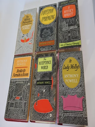 Dance to the Music of Time (12 Volumes) A Question of Upbringing; A Buyer's Market; The Acceptance World; At Lady Molly's; Casanova's Chinese Restaurant; The Kindly Ones; The Valley of Bones; The Soldier's Art; The Military Philosophers; Books Do Furnish a Room, Temporary Kings, Hearing Secret Harmonies.