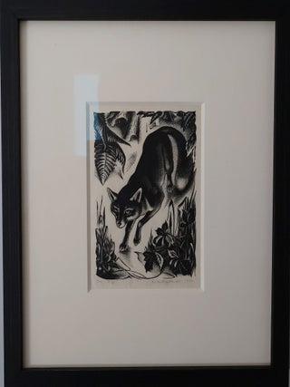 Item #49752 Fox. Agness Miller Parker