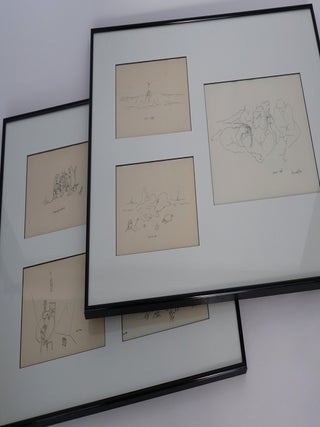 Item #49785 Joseph Rosenblatt. 7 Original Drawings. Joseph Rosenblatt