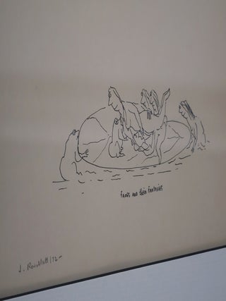 Joseph Rosenblatt. 7 Original Drawings