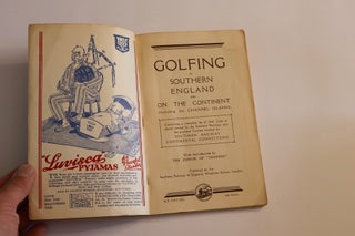 Golfing in Southern England and on the Continent (Including the Channel Islands)