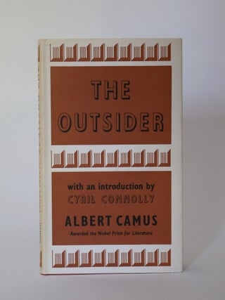 Item #49833 The Outsider. Albert Camus