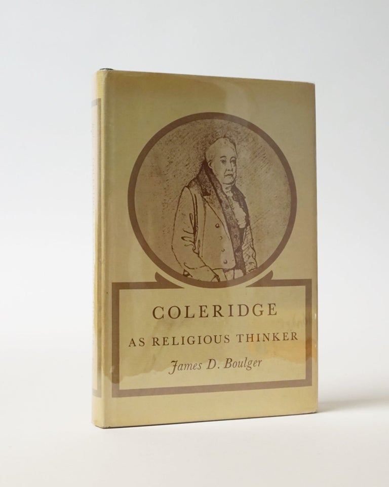 Item #5946 Coleridge as Religious Thinker. James D. Boulger.