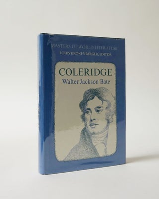Item #5987 Coleridge. Walter Jackson Bate