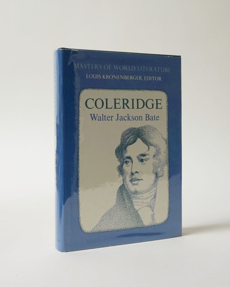 Item #5987 Coleridge. Walter Jackson Bate.