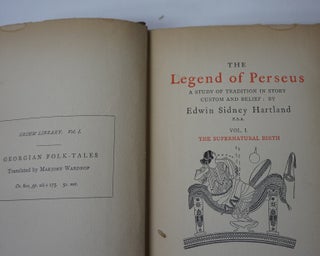 The Legend of Perseus. A History of Tradition in Story Custom and Belief. 3 Volumes. Grimm Library.