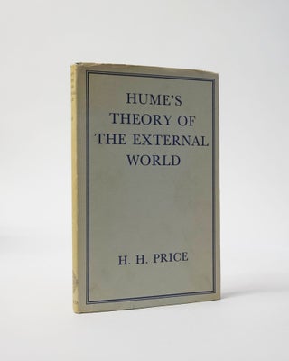Item #6114 Hume's Theory of the External World. H. H. Price