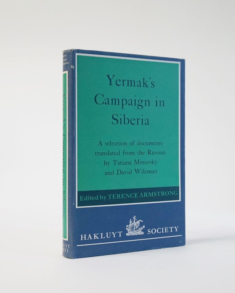 Item #6175 Yermak's Campaign in Siberia. Terence Armstrong.