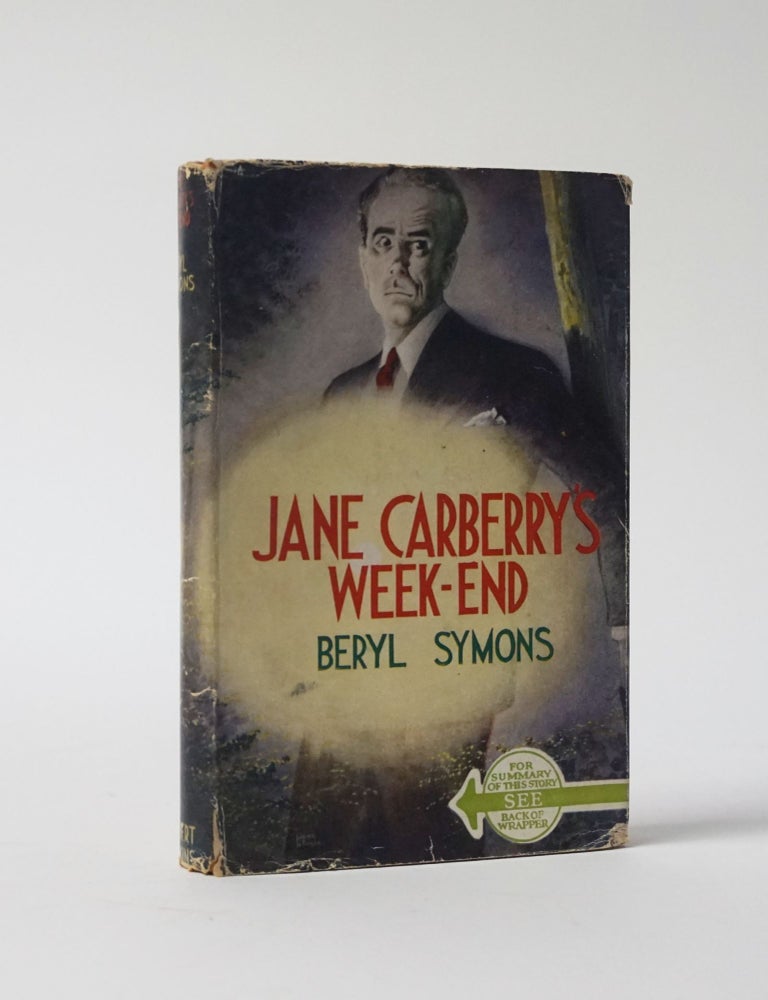 Item #6195 Jane Carberry's Week-End. Beryl Symons.