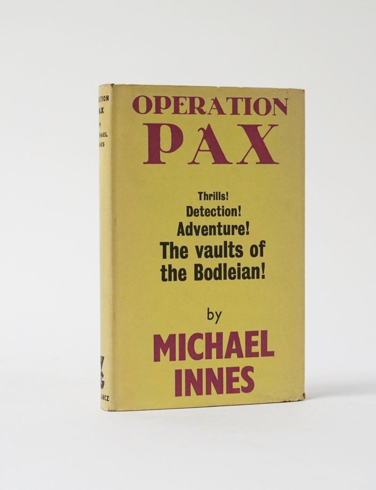 Item #6234 Operation Pax. Michael Innes.