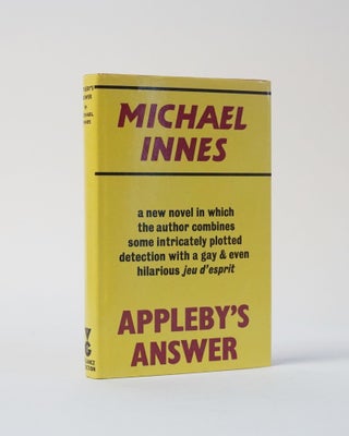 Item #6240 Appleby's Answer. Michael Innes