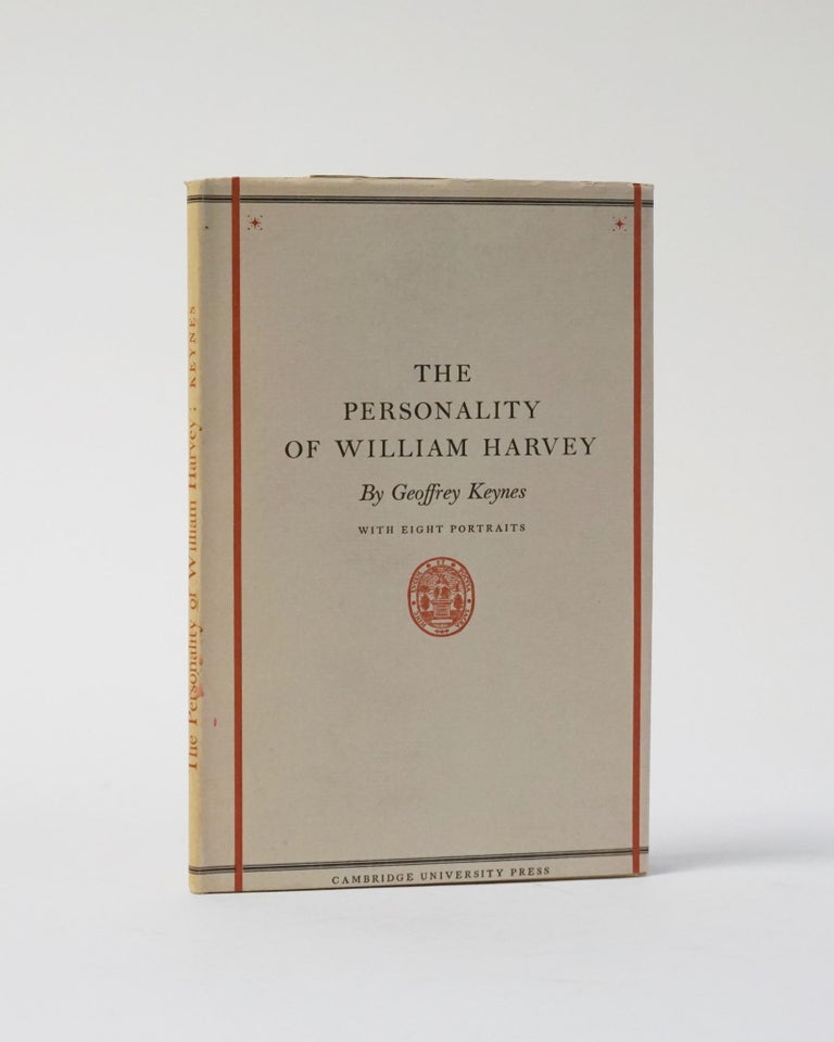 Item #6251 The Personality of William Harvey. Geoffrey Keynes.