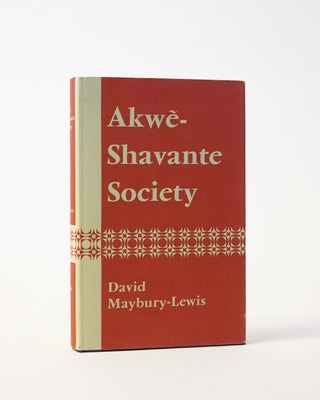 Item #6381 Akwe-Shavante Society. David Maybury-Lewis