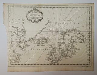 Item #6490 Carte Reduite Des Mers Du Nord. Map]. Nicolas Bellin