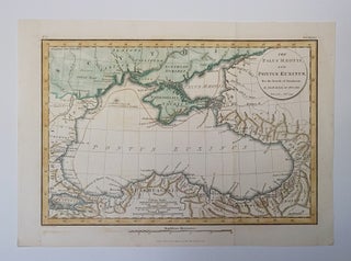 Item #6493 The Palus Maeotis and Pontus Euxinus. Map]. Jean-Jacques Barthelemy