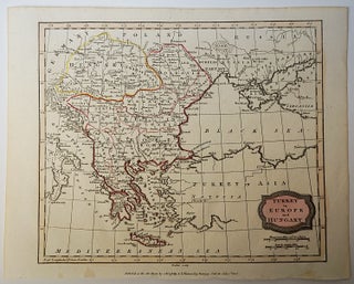 Item #6516 Turkey in Europe and Hungary. Map]. Ezekiel Blomfield
