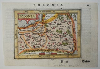 Item #6526 Polonia. Poland, Lithuania). Map]. Abraham Ortelius