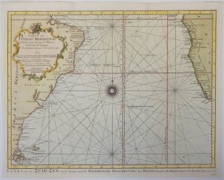 Item #6544 Carte de l'Ocean Meridional Dressee pour Servir a l'Histoire Generale des Voyages....