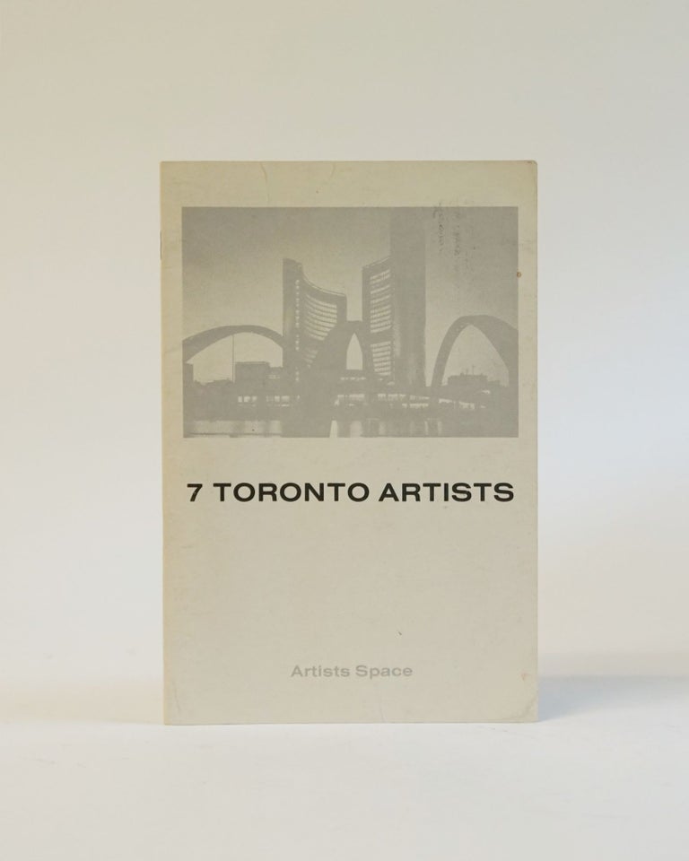 Item #6574 7 Toronto Artists. Ragland Watkins, John Scott.