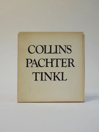Item #6781 Collins, Pachter, Tinkl. Glenda Milrod, exhibit curator