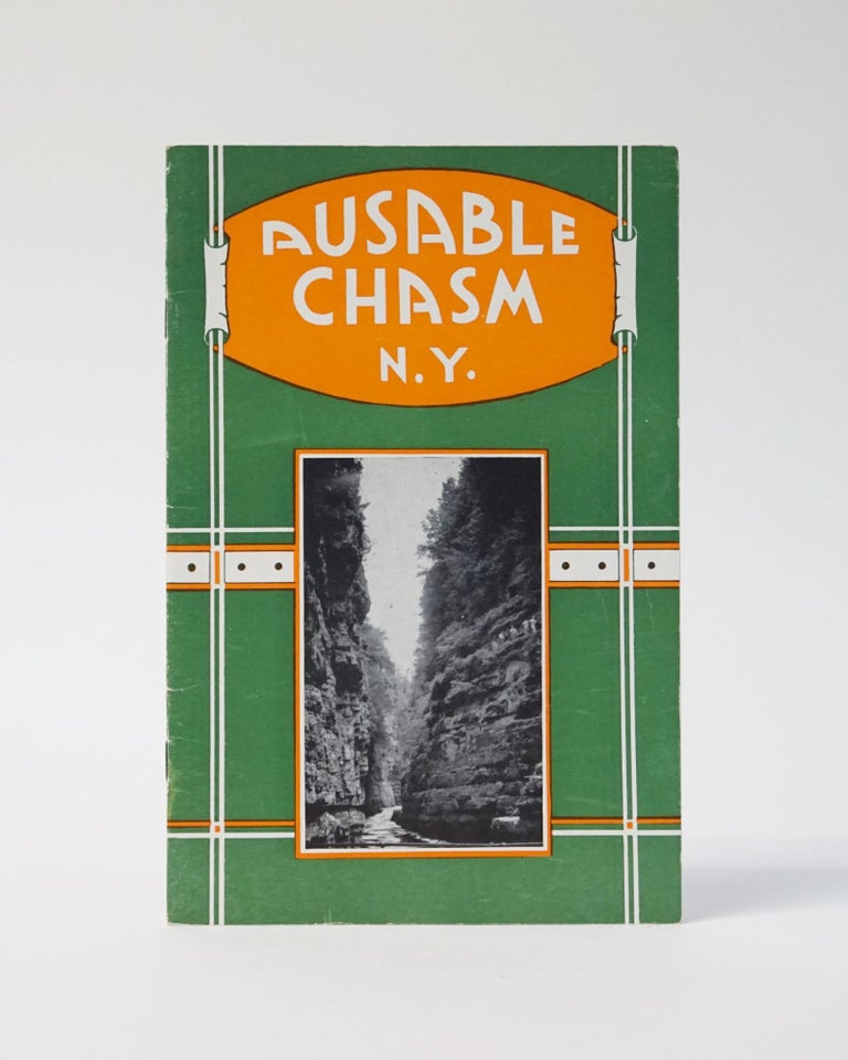 Item #6901 THE AUSABLE CHASM. AUSABLE CHASM, N.Y. VIEWS OF ONE OF THE WORLD'S GREATEST WONDERS.